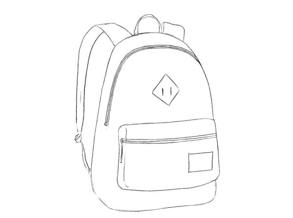 Портфель карандашом