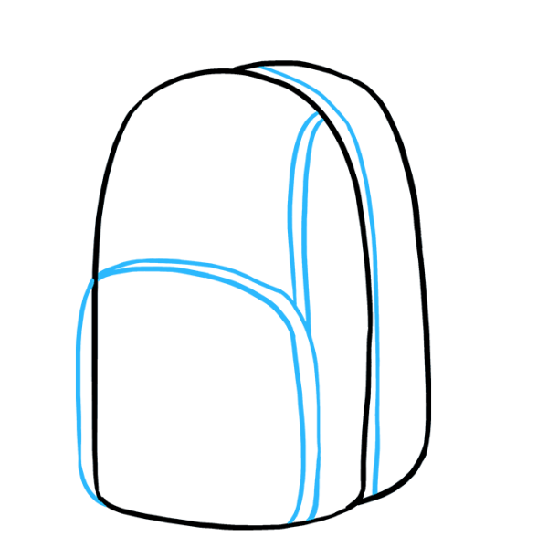 Рюкзак рисунок для детей