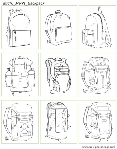 Раскраска рюкзак Fjallraven Kanken