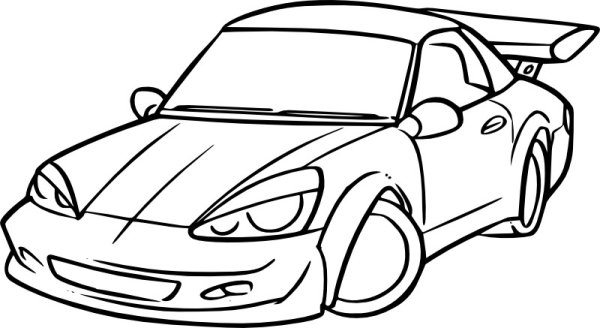 Раскраски машинки для мальчиков