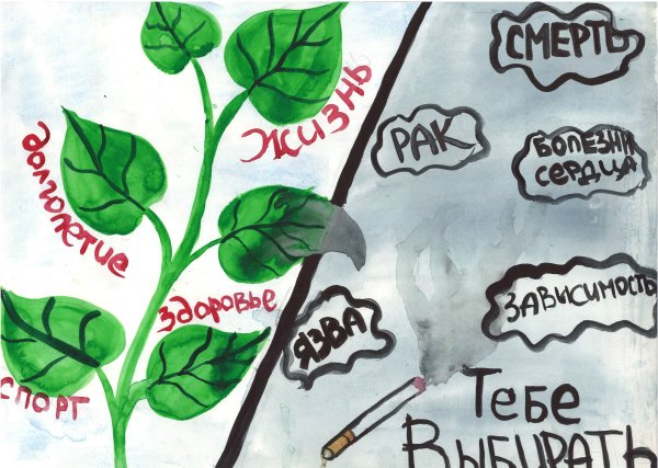 Ррисунокмы за чистые лёгкие