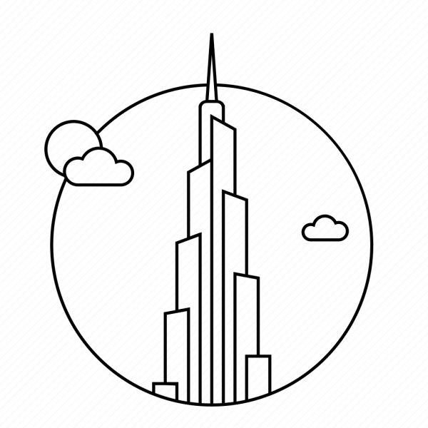Бурдж Аль-араб вектор