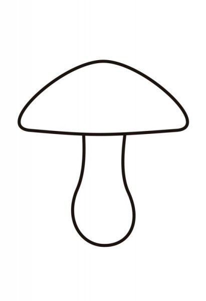 Раскраска гриб моховик