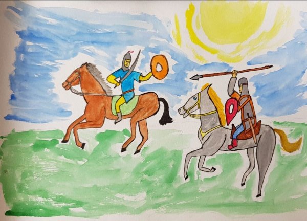 Рисунок Куликовская битва 4 класс