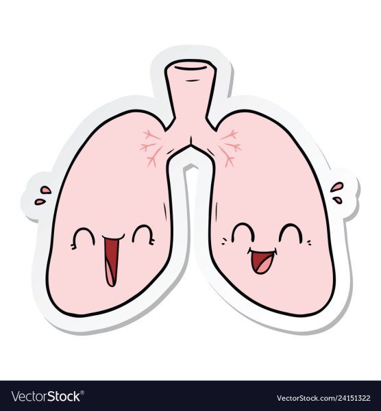 Значок больных легких