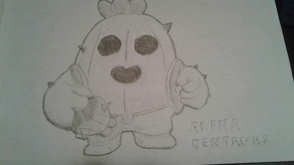 Спайк Браво старс для рисования