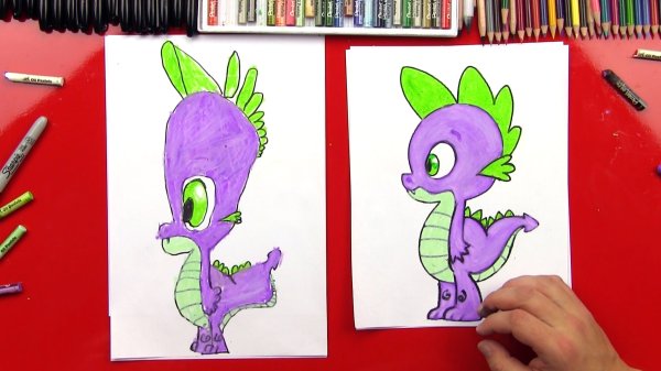 БРАВЛ срисовка спайка