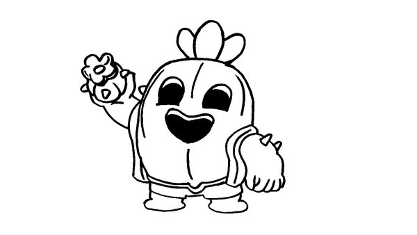 Спайк БРАВЛ Стар рисунок