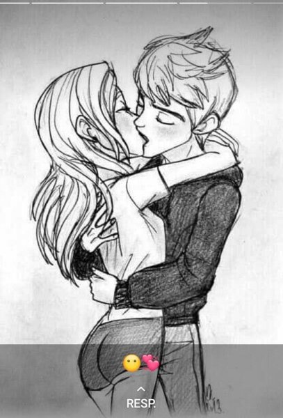 Рисунки для срисовки пары