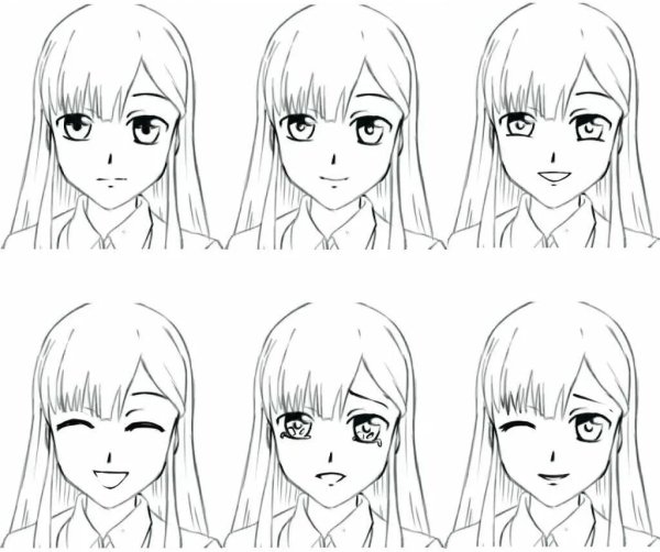 Рисование аниме для начинающих