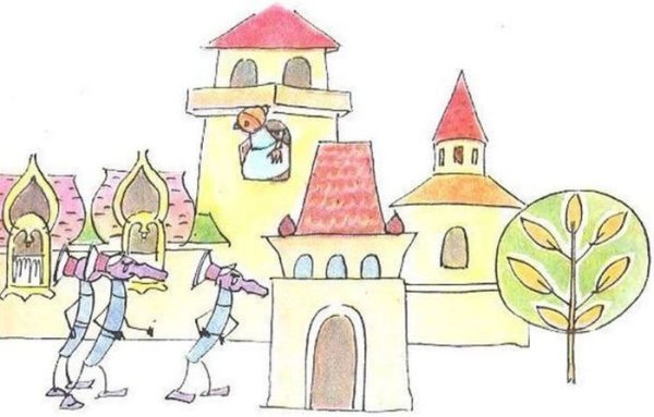 Рисование сказки Колобок