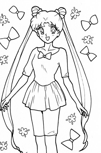 Сейлормун срисовать