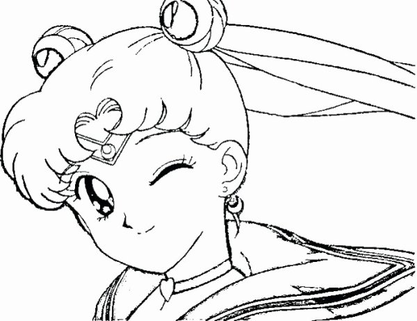 Раскраски аниме сейлормун