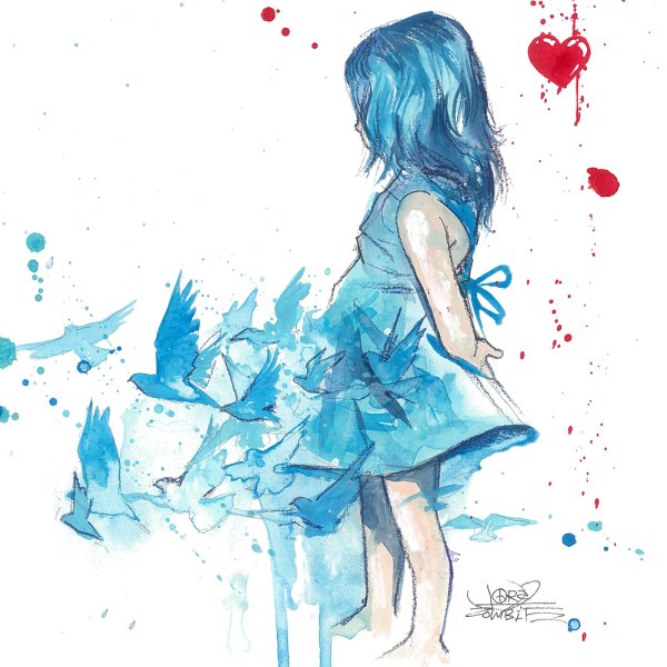 Красивый глаз карандашом