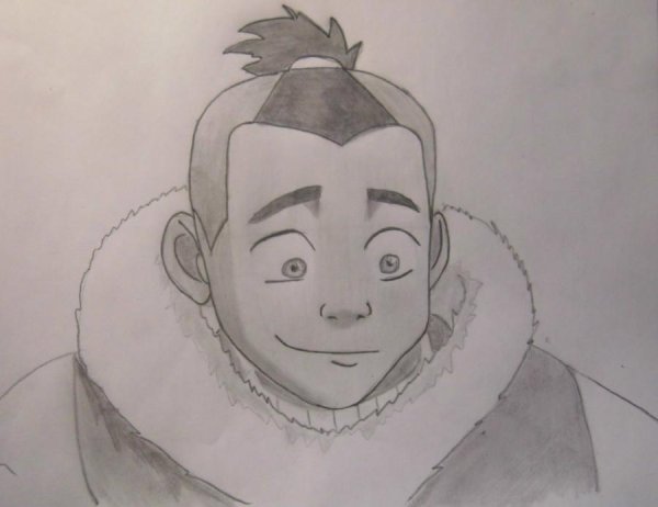 Аватар Легенда об Аанге для срисовки