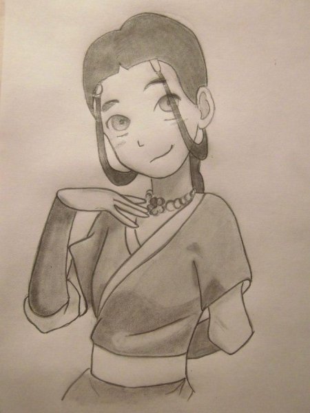 Катара карандашом