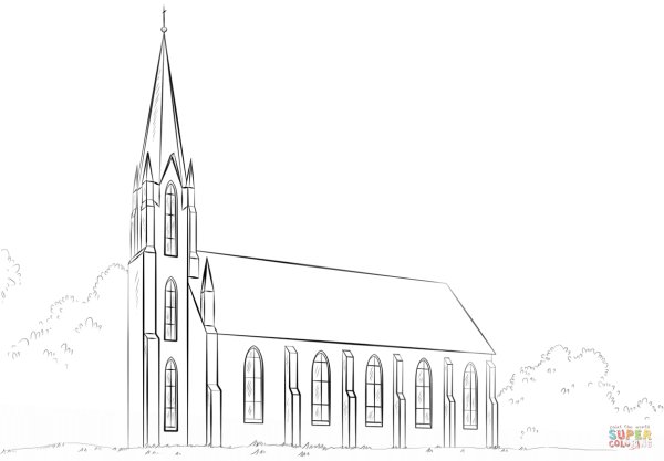 Эмпайр Стейт Билдинг раскраска