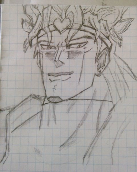 Джо Джо нарисовать дио