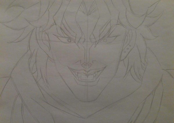 Дио рисунок легкий