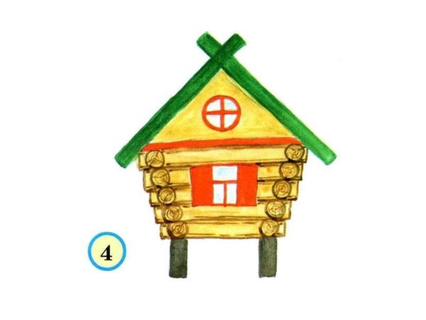 Рисование сказочный Теремок