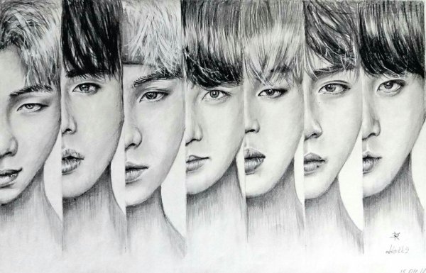 Раскраски антистресс k-Pop