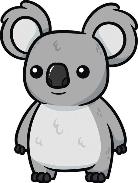 Рисунок Куалы легкий