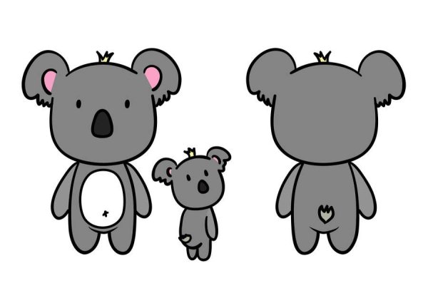 Милые мультяшные животные