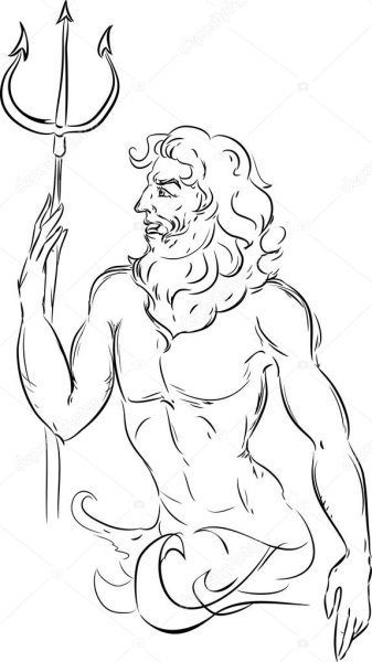 Ариэль и царь Тритон