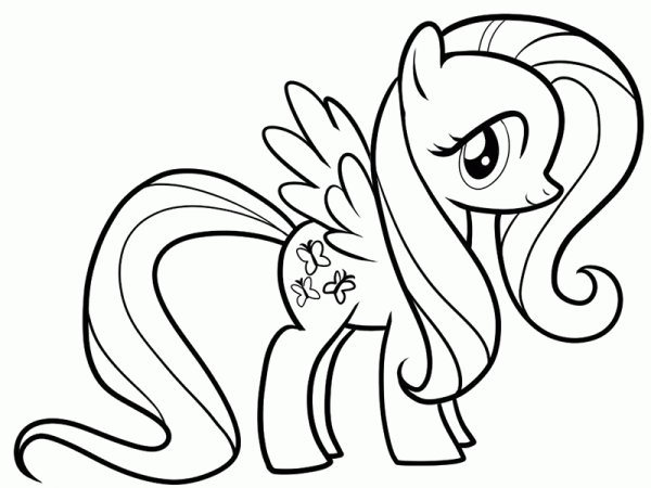 Пони из мультика