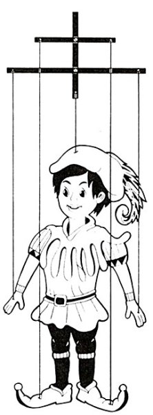 Марионетка рисунок