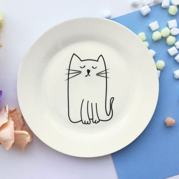 Рисование на тарелках