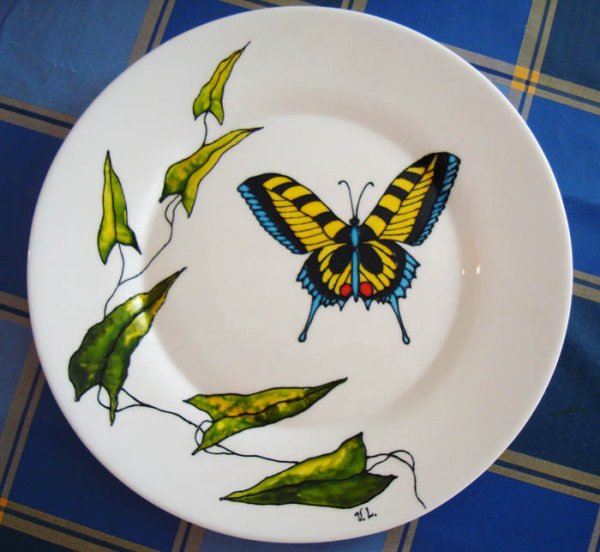 Роспись посуды