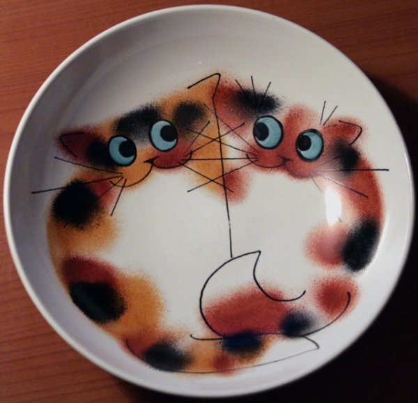 Роспись тарелок