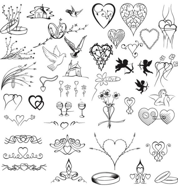 Уголки для ежедневников рисунки