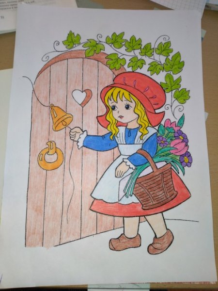 Красная шапочка рисунок