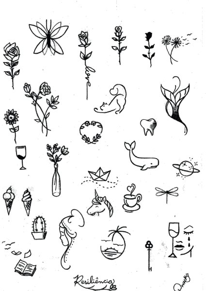 Маленькие рисунки