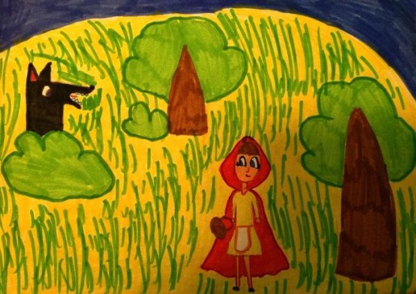 Рисунок на тему сказка