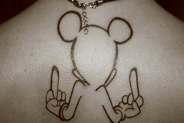 Татуировки маркером легкие