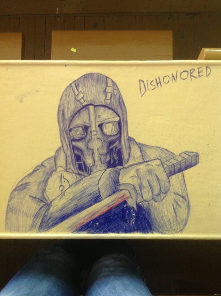 Смешные рисунки на партах