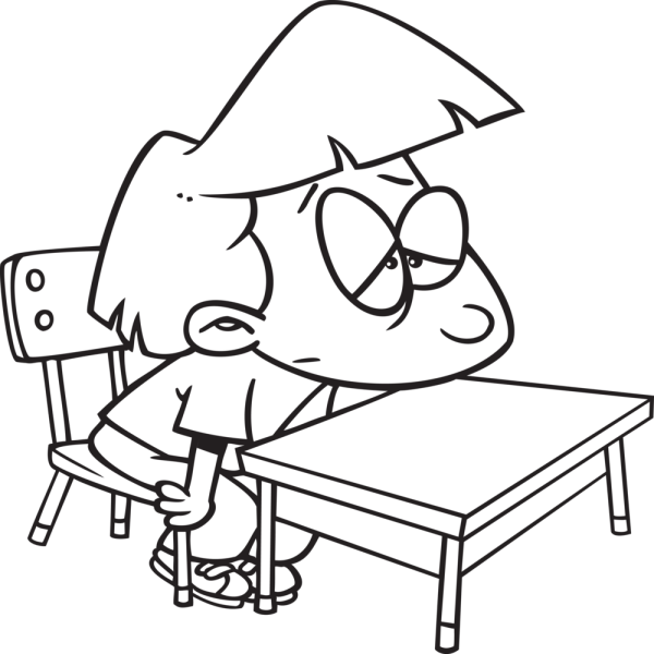 Нарисовать парты в классе