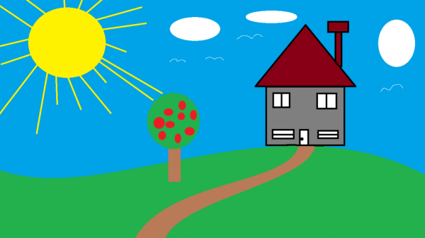 Рисунки в Paint