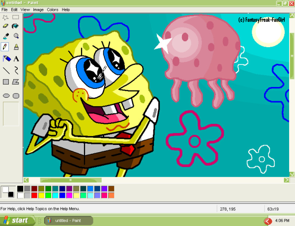 Рисование в графическом редакторе Paint