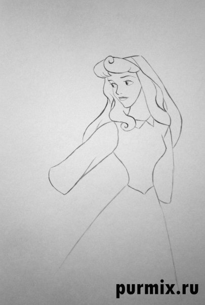 Спящая красавица рисунок