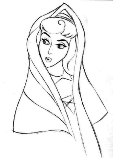 Шарль Перро спящая красавица рисунок