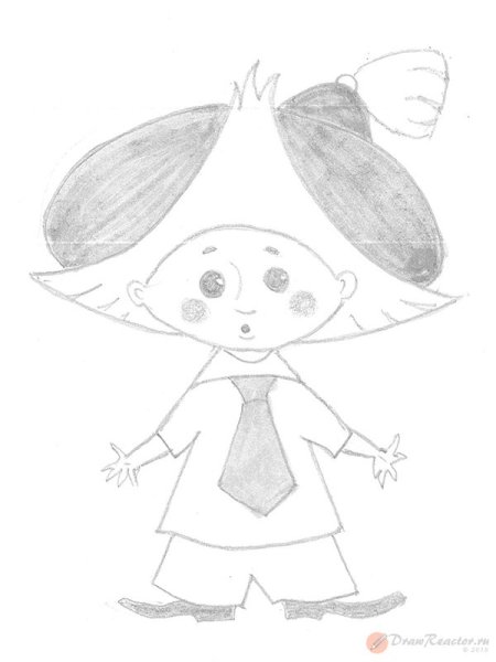 Рисунок нанейки карандашом