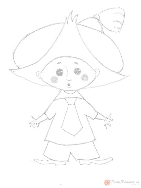 Рисование Незнайки