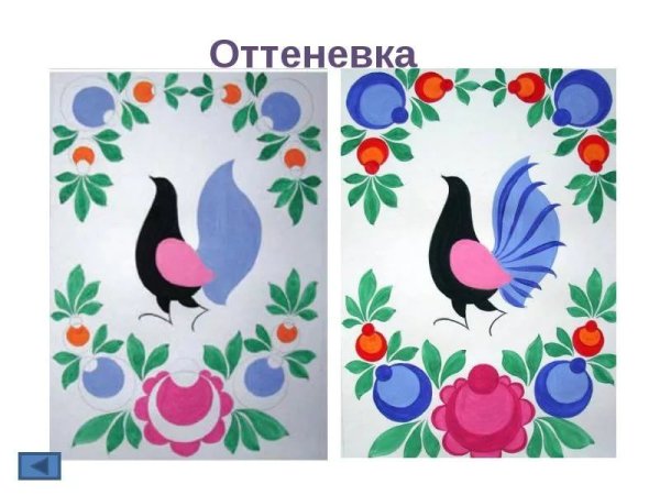 Городецкий фазан Городецкой росписи