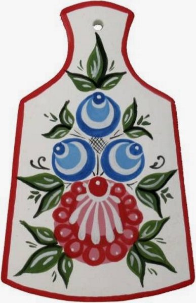 Разделочная доска Городецкая роспись 5кл