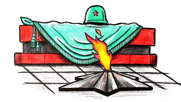 Рисунок на тему день Победы