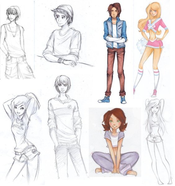 Разработка персонажа для анимации